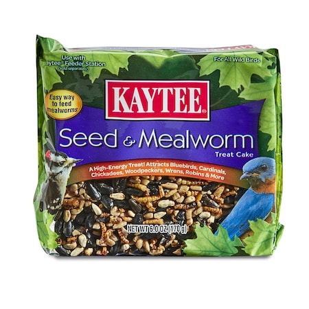 Kaytee Products Kaytee Wild Bird Hulled Sunflower Seed Seed Cake 6 oz 100528691